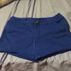 Blue American eagle shorts